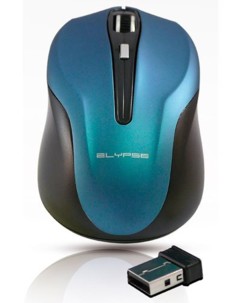 Souris optique sans fil ''Soft Touch 2'' bleue