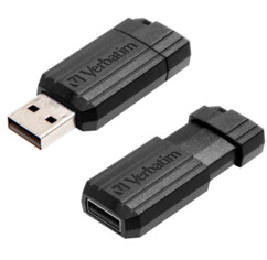 Verbatim clé USB ''Pinstripe'' USB 2.0 - 64 Go