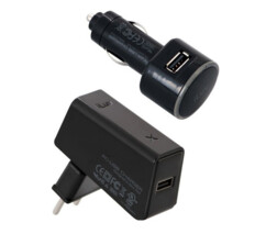 Kit Chargeur allume-cigare 12v + secteur iLuv - 2,1 A