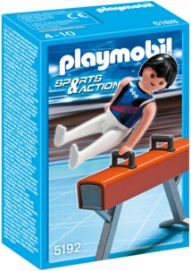 Les Playmobils aux Jeux Olympiques : le cheval d'arçons
