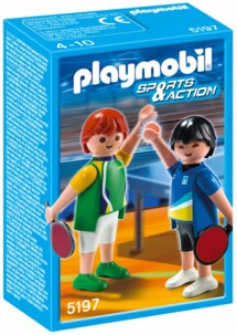 Les Playmobils aux Jeux Olympiques : le tennis de table
