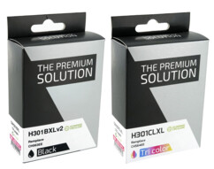 Pack cartouches remanufacturées HP N°301 XL