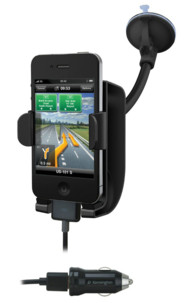 Support pare-brise ou grille de ventilation et chargeur USB 12V