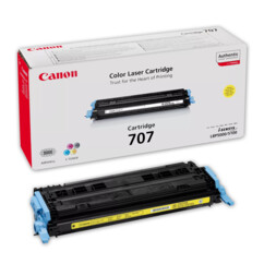 Toner Ep707 Jaune Pour Imprimante Canon LBP5000