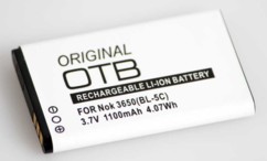 batterie de remplacement bl-5c 1100 mah pour nokia et enceintes nomades