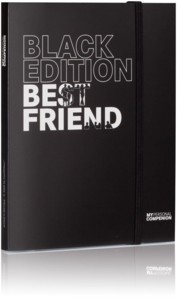 Bloc-notes A5 ''My Personal Compenion'' - ''Black Edition'' Best Friend