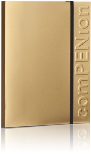Bloc-notes A5 ''My Personal Compenion'' - ''Designs'' Gold