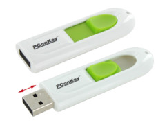 Clé USB 2.0 ''UPD-164'' - 64 Go - Vert