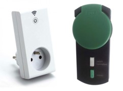 Kit prise Smart wifi avec prise murale télécommandée - Extérieur