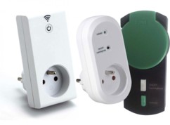 Kit prise Smart wifi avec prise murale télécommandée x2 - Intérieur + Extérieur