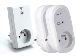 Kit prise Smart wifi avec prise murale télécommandée x2 - Intérieur