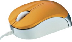Mini souris optique Trust Nanou - Orange