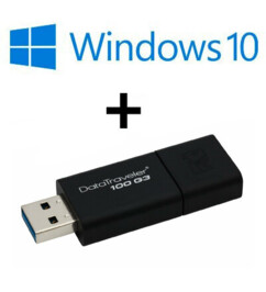 Pack Windows 10 Home 64 bits OEM avec clé USB 32 Go