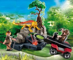 Playmobil Chasseurs de trésor - Le détecteur de métaux