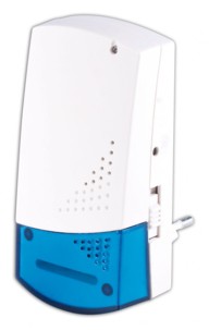 Sonnette mobile avec lumière et mélodie personnalisable