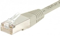 Câble RJ45 Cat5e U/UTP Gris - 1,50m