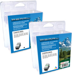 Cartouches remanufacturées Canon PG-545 et CL-546 XL - CMJN