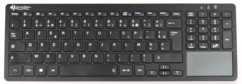 Clavier sans fil ultra-plat avec touchpad pavé tactile et numérique intégré kt7645 general keys