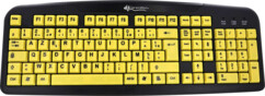 Clavier USB confort avec grandes touches contrastées GeneralKeys
