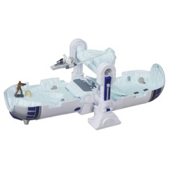 pack de jeu micro machines star wars r2d2 bataille de starkiller avec figurines chewbacca finn