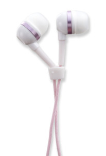 ecouteurs intra auriculaires antec bxh-100 rose spécial basses