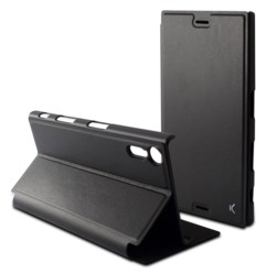 Étui de protection avec clapet folio pour Sony Xperia XZ