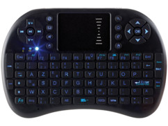 mini clavier sans fil azerty bluetooth pour windows linux android avec touchpad touches directionnelles acces rapide generalkeyz