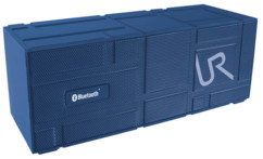 mini enceinte portable sans fil design trust urban revolt streetbeat bleu avec micro