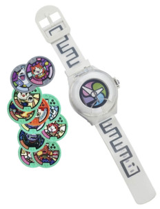 Montre parlante Yo-Kai Watch avec 11 médaillons, par Hasbro