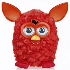 Peluche animée Furby électronique - Rouge