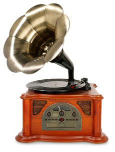platine vynile retro style gramophone ricatech rmc350