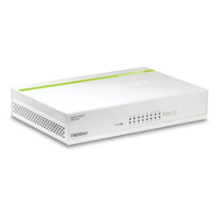 switch ethernet gigabit haut débit 16 ports trendnet teg16d