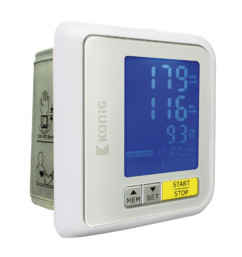 Tensiomètre de poignet Bluetooth König LS810b avec transmission smartphone android iphone