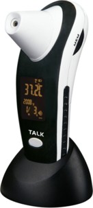 Thermomètre auriculaire et frontal parlant