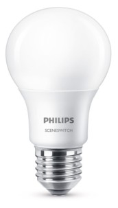Ampoule LED 3 ambiances 8W SceneSwitch