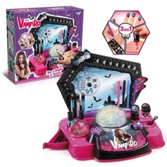 accessoires maquillage fillette bar a ongles tattoos tampons chica vampiro