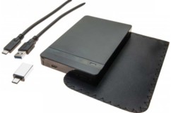 boitier disque dur sata avec prise usb 3.1 pochette boitier aluminium