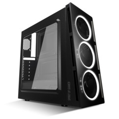 boitier pc gaming spirit of gamer sog deathmatch 5 avec ventilateurs led blanc et filtre anti poussiere pour carte mere atx matx