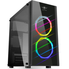 boitier PC gaming avec led rvb rgb couleurs sog spirit of gamer deathmatch 6 pour carte mere micro atx mini itx