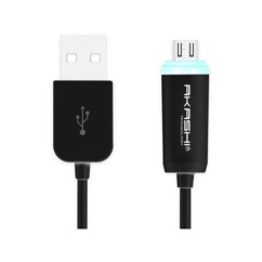 Câble Micro USB 1m Akashi - Noir