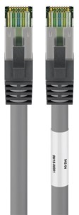 cable reseau categorie 8.1 S/FTP 1 metre gris goobay