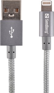 Câble USB compatible Lightning Sandberg Excellences - 1 m