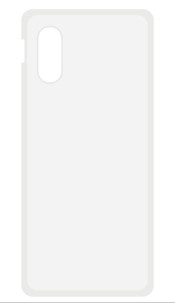 Coque de protection pour iPhone XS Max - Transparent