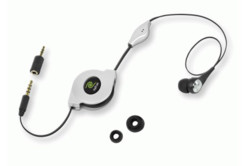 Écouteurs intra-auriculaires rétractables Retrak - Avec micro