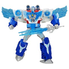 jouet transformers in disguise optimus prime gigawatt et aerobolt minicon