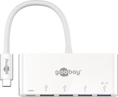 hub usb type c avec 4 ports usb 3.0 et report d'alimentation usb c pour macbook