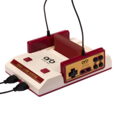 mini console retrogaming de salon style Mini NES Nintendo avec 2 manettes usb et 400 jeux 16 bits couleur orb gaming