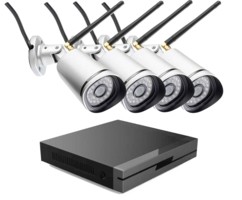 Pack 4 Caméras IP outdoor IPC-850.FHD + Enregistreur Full HD