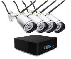 Pack 4 Caméras IP outdoor IPC-850.FHD + Mini enregistreur HD