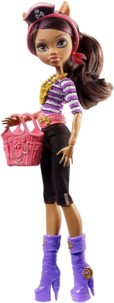 poupee monster high dtv84 clawdeen wolf costume corsaire loup garou